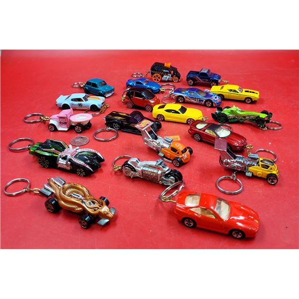 Assorted Diecast Car Key Chains