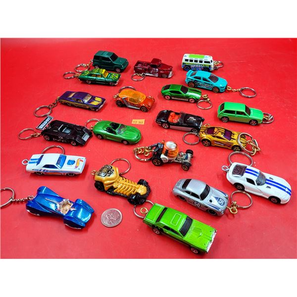 Assorted Diecast Car Key Chains