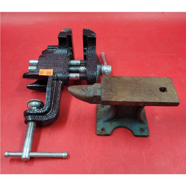 VTG Anvil & Clamp-On Vise