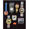 Image 1 : Lot of 7 Watches w/ VTG Eaton's "Solar" Watch