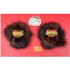 Image 2 : Pair of VTG Mink Fur Clip Brooches
