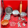 Image 1 : Baking Lot w/ Cake Pans, Pie Pans, Cookie Cutters, Muffin Pan, & More