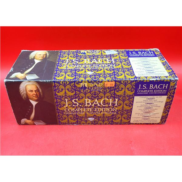 JS Bach Complete Edition CD & DVD Set