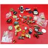 Image 1 : Lot of Assorted VTG Pins & Keychains