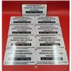 Image 1 : Lot of Metal "Environmentally Sensitive Area" Signs