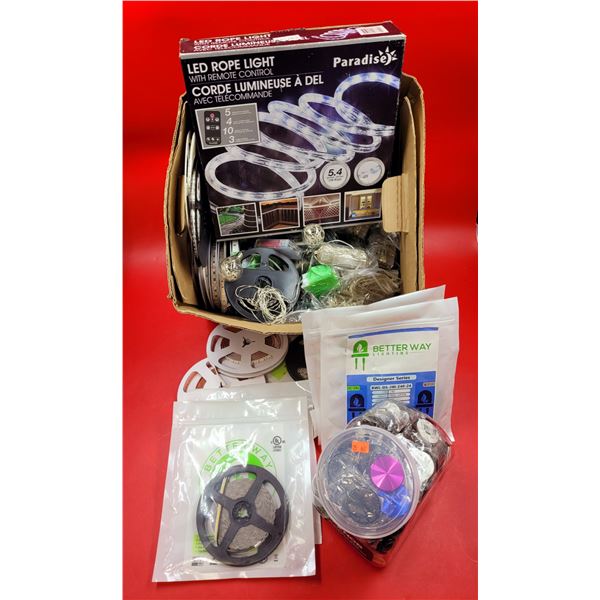 LED String Lights & Phone Grips