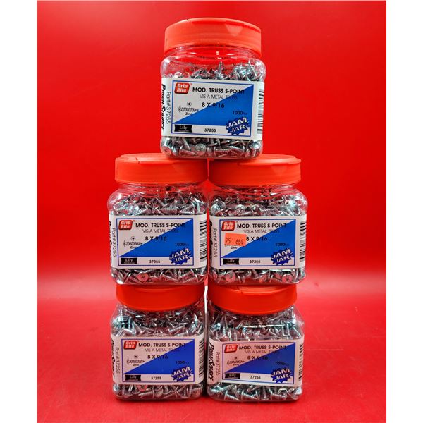 Lot of Grip Rite 8 x 9/16 Screws