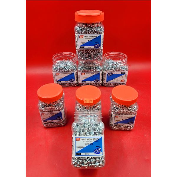 Lot of Assorted Size Grip Rite Screws