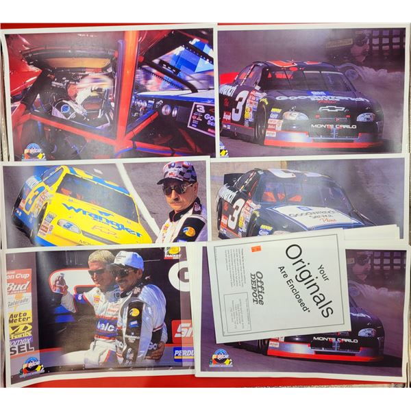 Lot of Nascar Racing Prints (Dale Earnhardt, etc.)