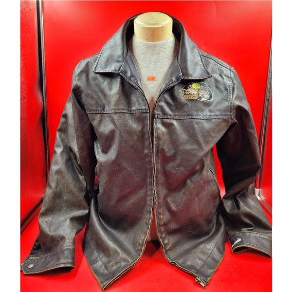 White Ridge Leather Jacket w/ Perma Life Patch