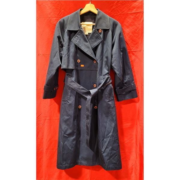 London Fog Navy Trench Coat
