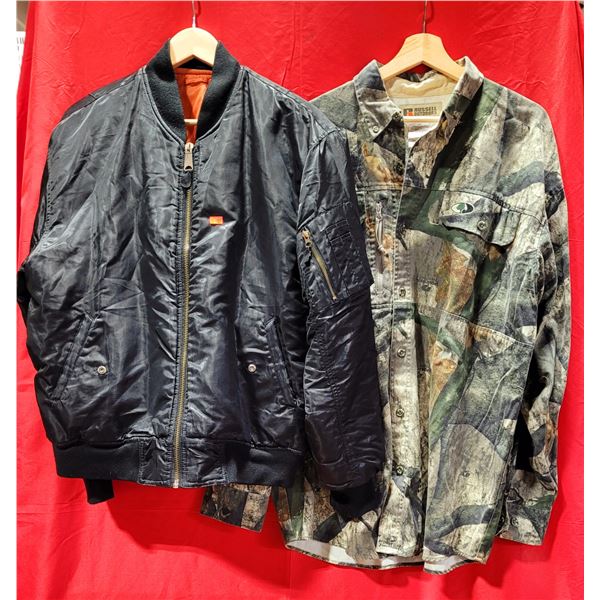 Bomber Jacket & Russell Outdoors Scent Stop Shirt