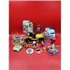 Image 1 : Toy Lot w/ Elsa Hot Wheels, Polly Pocket Compact, Pressed Steel Tonka Truck, & More