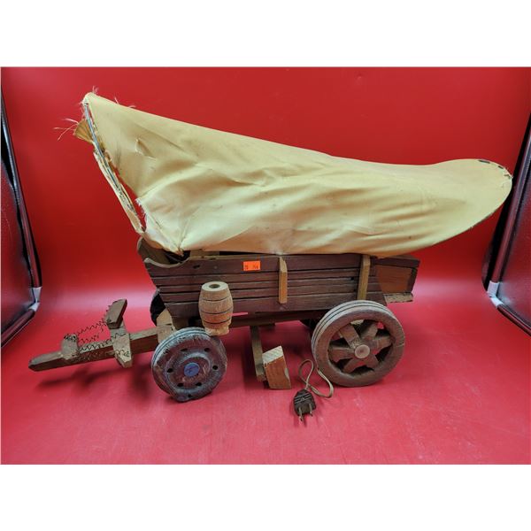 VTG Covered Wagon Lamp