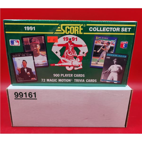 Sealed 1991 Score Baseball Collector Set