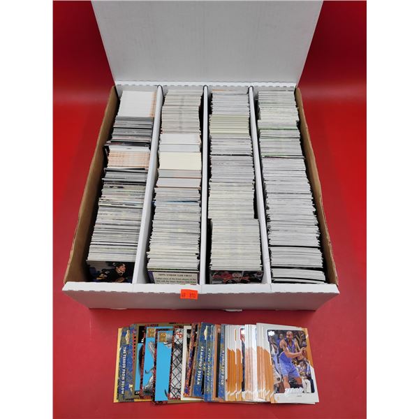 Box of Assorted Sports Cards (Basketball, Hockey, etc.)