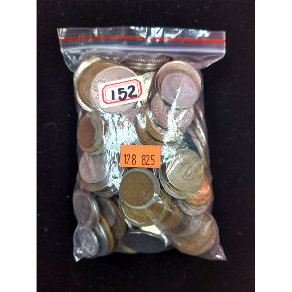 Lot of Assorted World Coins (Approx. 2.5 Lbs.)