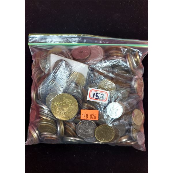 Lot of Assorted World Coins (Approx. 5 Lbs.+)