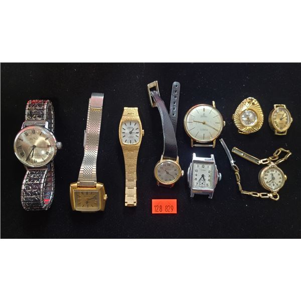 Lot of Mechanical Watches (All Working) w/ Solar, Bulova, Caravelle, & More