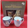 Image 1 : Pair of Robert Bateman Mugs by McIntosh & The Art of Robert Bateman Book by Peterson & Derry