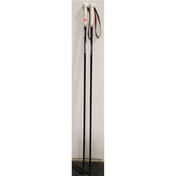 Pair of Lampinen Ski Poles Made in Finland
