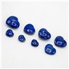 Image 1 : 8 Piece Natural Blue Lapis Lazuli Healing Stones