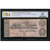 Image 1 : 1862 $5 T-53 Confederate PCGS 20