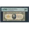 Image 1 : 1928 $20 Gold Certificate PMG 20