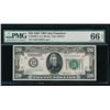 1928 $20 San Francisco FRN PMG 66EPQ