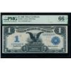 1899 $1 Black Eagle Silver Certificate PMG 66EPQ