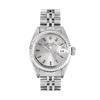 Image 1 : Rolex Ladies Stainless Steel 14K Fluted Bezel Date Watch