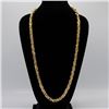 Huge 101 Gram 14 Kt Gold Plated Rope Chain