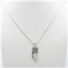 Beautiful Natural 7 Ct Aquamarine Pendant