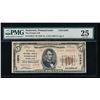 1929 $5 Somerset PA National PMG 25