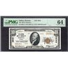 1929 $10 Salina KS National PMG 64
