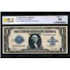 1923 $1 Silver Certificate PCGS 58