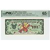 Image 1 : 2000 $5 Goofy Millennium Disney Dollar PMG 65EPQ