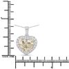 Image 4 : 18KT White Gold 4.51ct IGI Cert Light Yellow Diamond Pendant