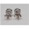 Image 4 : Sparkling 5.25  Ctw VVs1 F-G Lab Simulated Diamond Earrings
