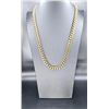 Image 2 : Huge Limited 226 Grams MLB 14 Kt Gold Plated Curb Link Necklace