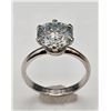 Image 2 : Ladies 14 K White Sparkling 5 Ct White Simulated Lab Diamond Ring