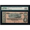 Image 1 : 1864 $10 T-68 Confederate PMG 64EPQ
