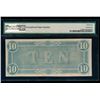 Image 2 : 1864 $10 T-68 Confederate PMG 64EPQ