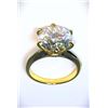 Image 4 : Sparkling 5 Ct White VVS1 Simulated Lab Diamond  Ring