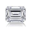 Image 1 : 3.09 Ct Certified VS1 White F Lab Grown Emerald Cut Diamond Solitaire
