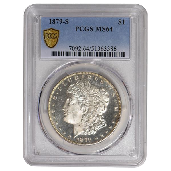 1879-S $1 Morgan Silver Dollar PCGS MS64