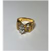 Image 7 : Stunning 14 Kt Gold Plated Simulated Diamond Ring