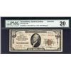 1929 $10 Greensboro NC National PMG 20