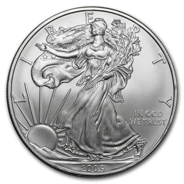2009 American Silver Eagle 1oz BU Coin