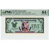 1988 $5 Goofy Disney Dollar PMG 64EPQ